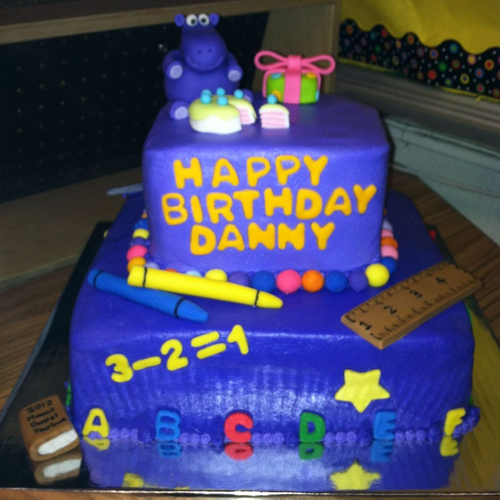Getting Ready for Danny's Birthday on April 28