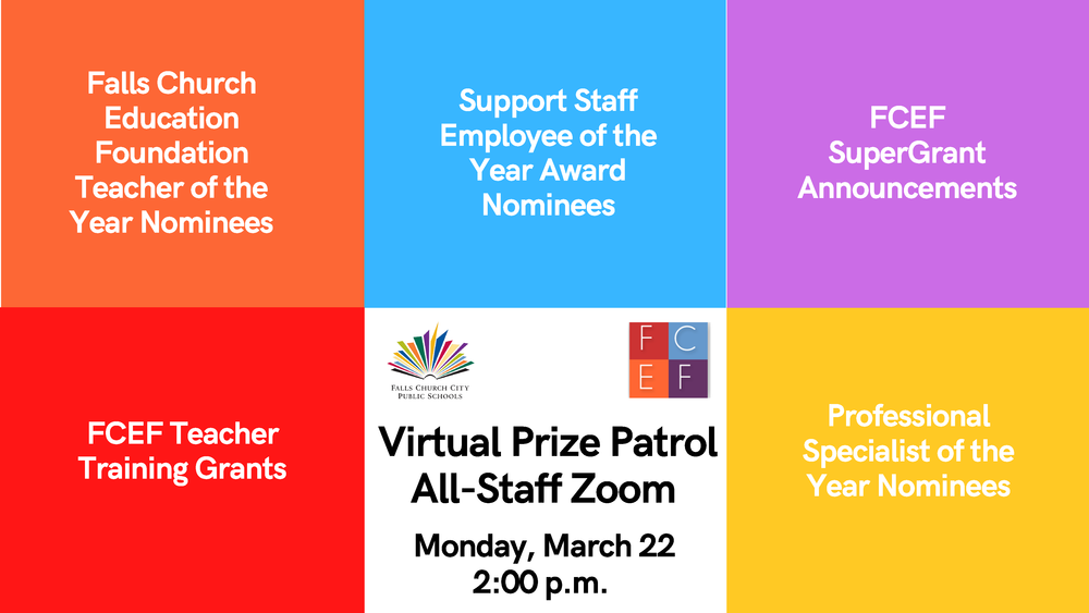 Virtual Prize Patrol All- Staff Zoom