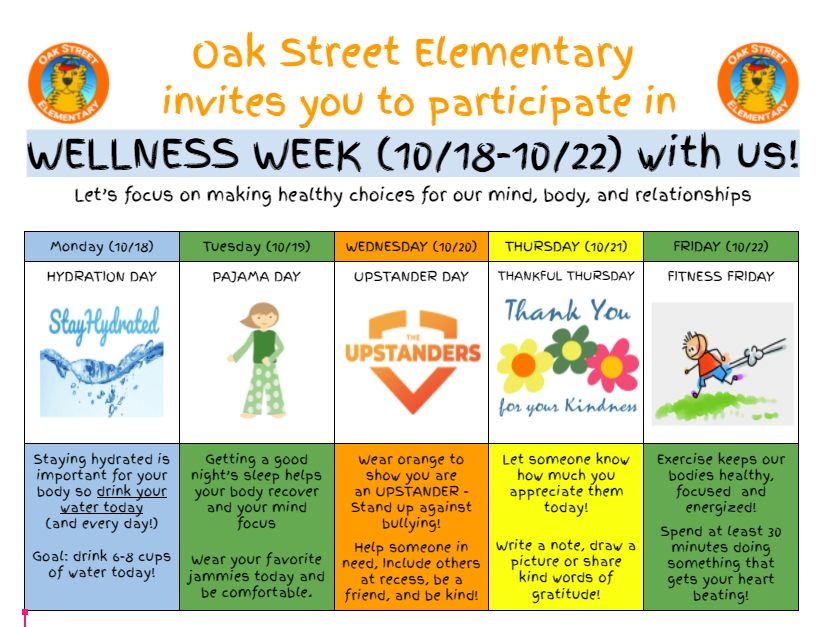 Wellness Week October 18-22