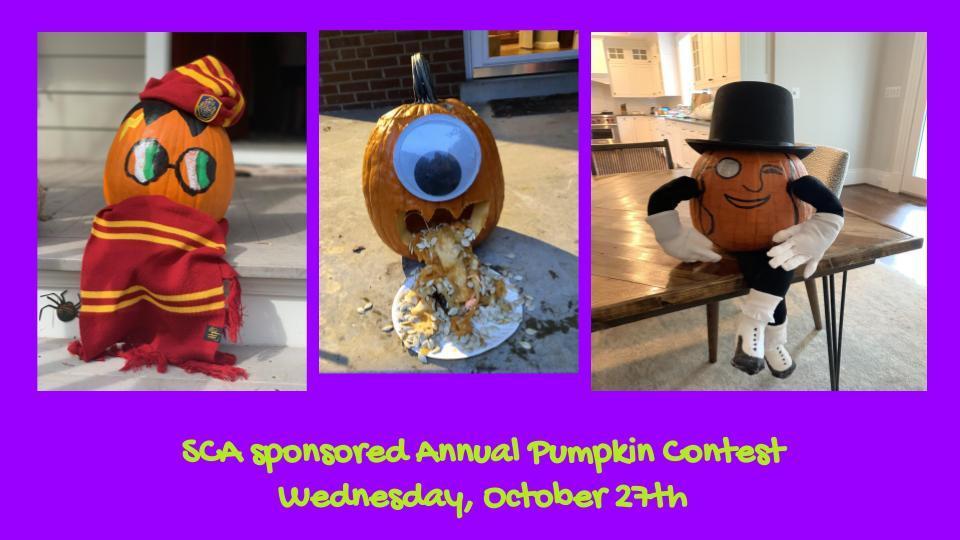 SCA Annual Pumpkin Decorating Contest