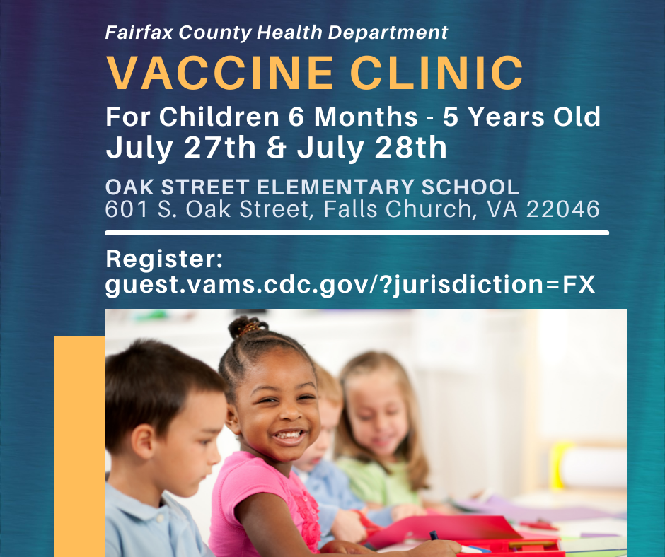 Vaccine Clinic for 6mo-5 year olds