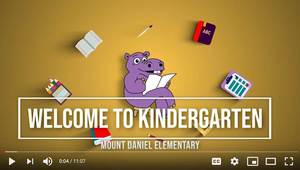 Welcome to Kindergarten!