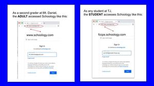 Logging into Schoology Help - AYUDA CON INICIAR SESIÓN EN SCHOOLOGY