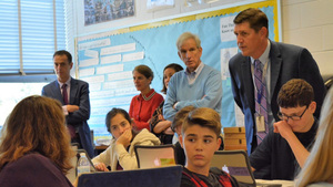 Four Stops in an Hour's Tour for State Reps
