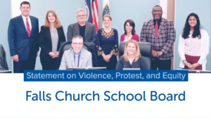 School Board Statement on Violence, Protest, and Equity