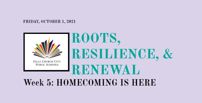 Roots, Reslience, & Renewal - Week 5 Updates