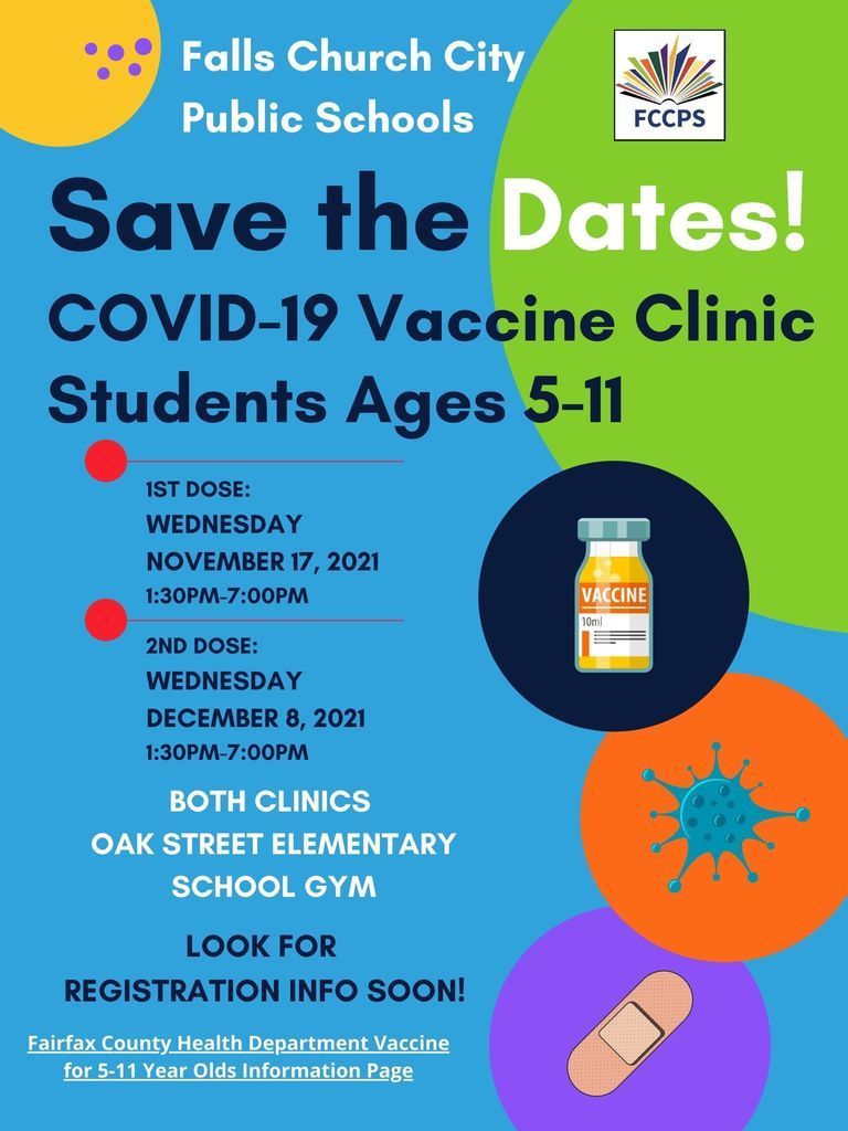FCCPS Covid-19 Vaccine Clinics