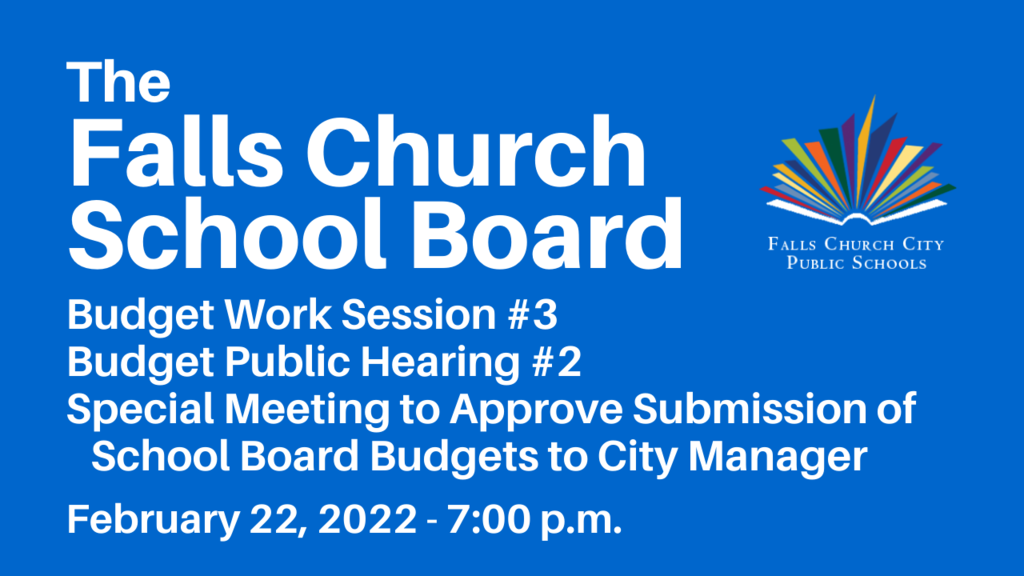 Falls Church School Board Work Session