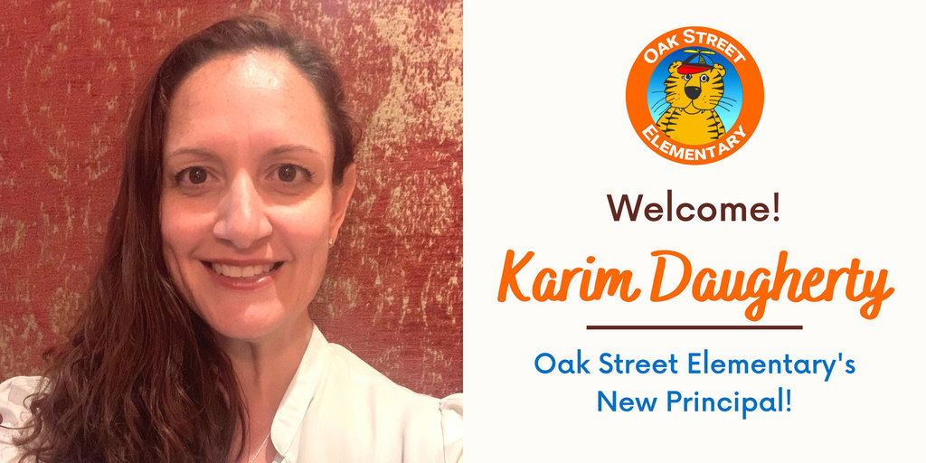 Karim Daugherty new Oak Street Elementary Principal