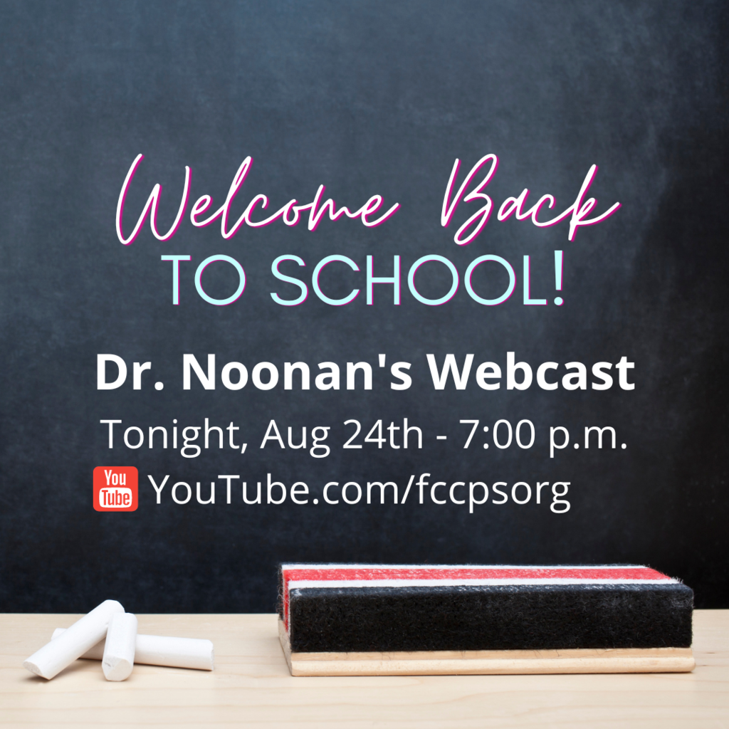 Welcome Back to School Webcast