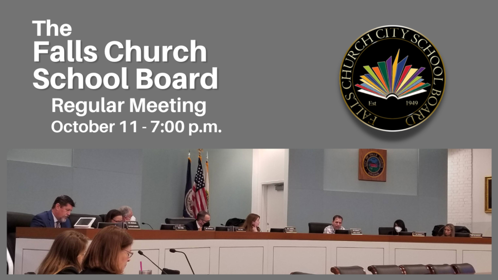 Falls Church School Board Regular Meeting