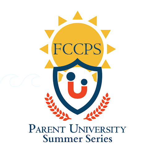 The FCCPS Parent University Summer Series logo